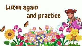Learning English via Listening level 1   Unit 3 My Flower Garden   Pooh English