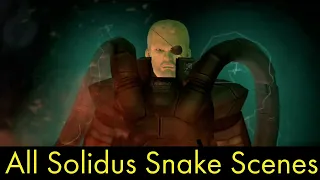 Metal Gear Solid 2: All Solidus Snake Scenes [HD]