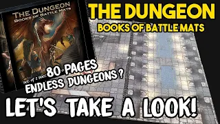 The Dungeon: Books of Battle Mats - A Versatile DM Tool