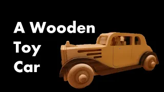 A Wooden Toy Car | Scroll Saw Project