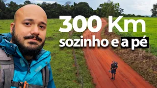 SOLO HIKING 300kms center of BRAZIL