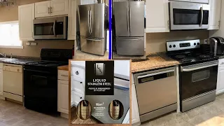 Liquid Stainless Steel (Paint Appliances Stainless Steel!)