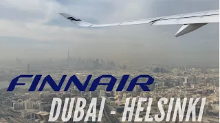 Trip Report | Dubai - Helsinki | Finnair Economy Class | Airbus A350-900