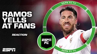 Sergio Ramos YELLS at fans during interview 👀 'You CANNOT have a problem with fans!' - Steve Nicol