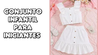 Como fazer Conjunto Infantil para iniciantes