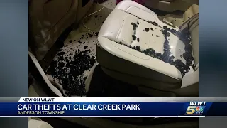 Thief breaks into vehicles at Clear Creek Park