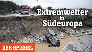 Extremwetter in Südeuropa: Rekordregen mit fatalen Folgen | DER SPIEGEL