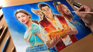 Aladdin Artwork - Timelapse | Artology