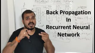 Tutorial 31- Back Propagation In Recurrent Neural Network