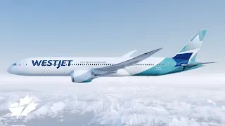 Le 787 Dreamliner de WestJet