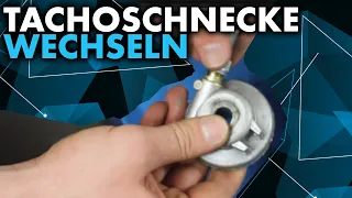 Anleitung: Roller Tachoschnecke wechseln