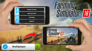 How to connect multiplayer in Fs 16 | fs 16 multiplayer | farming simulator 16 | Timelapse !