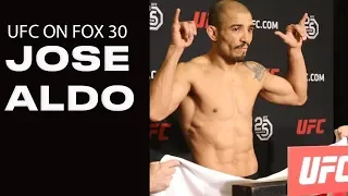 Jose Aldo Made Weight (146lbs) at UFC on FOX 30 Early Weigh-Ins