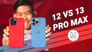 iPhone 13 Pro Max vs iPhone 12 Pro Max |  CAMERA COMPARISON