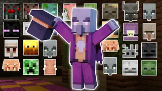 CONJURER VS ALL MOBS ('THE CONJURER' MOD) | MINECRAFT