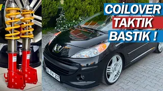 Peugeot 207 Coilover Taktık #carvlog #sanayi #basık