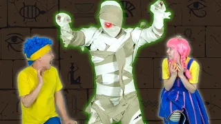 Mummy Stories with Cha-Cha, Boom-Boom, Lya-Lya and Chicky | D Billions Kids Songs