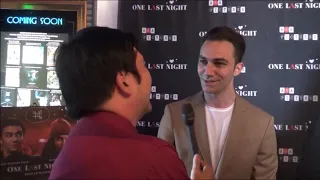 One Last Night: Luke Brandon Field Red Carpet Interview