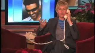 George Michael on The Ellen DeGeneres Show