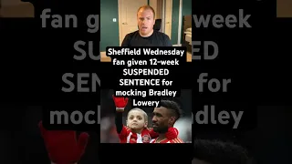 Football fan given SUSPENDED SENTENCE for MOCKING child cancer victim Bradley Lowery #crime
