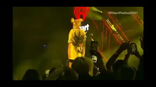 Billie Eillish Performing Bad Guy at the iHeart Radio Music Festival