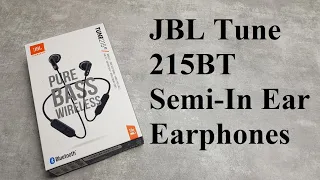 JBL Tune 215BT - Semi-In Ear Earphones