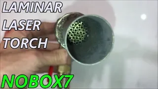 Laminar Flow Nozzle Burner DIY Lamp work and glass blowing torch