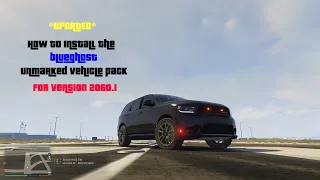 **UPDATED** BlueGhost Unmarked Vehicle Pack Install | LSPDFR | Tutorial | For Version 2060 and Up