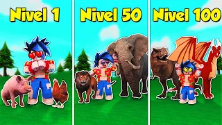 ¡PASAMOS de ZOO NOOB a ZOO PRO en ROBLOX! 🦁🐵 (Zoo Tycoon)