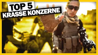 Top 5: Einflussreichste KONZERNE der Welt! 🌍