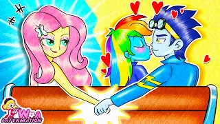 MY LITTLE PONY Love Story : What Happened To Rainbow Dash And Soarin ? | 재미있는 스톱 모션 만화