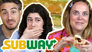 We Tried Each Other's Subway Orders