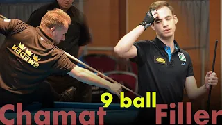 Marcus CHAMAT vs Joshua FILLER | Quarterfinal 9 ball Eurotour