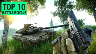 Top 10 New BATTLE ROYALE games for Android 2022 (HIGH GRAPHICS) | Best BATTLE ROYALE games