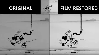 Steamboat Willie Upres to 4K - Comparison