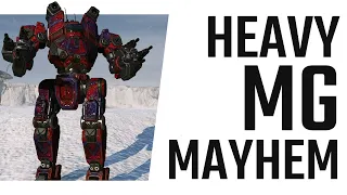 Heavy MG Mayhem - Arctic Cheetah Build - Mechwarrior Online The Daily Dose #874