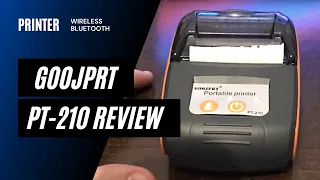 Review of Goojprt PT-210 Bluetooth Printer for PC, iOS and Android