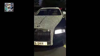 Rolls Royce covered in Swarovski Crystals#1#viralstory​#trending​ #toptrending​#Short#cars#sportscar