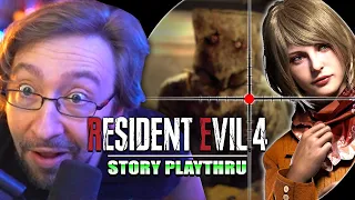 Ashley...MOVE OUTTA THE WAY | MAX PLAYS: Resident Evil 4 Remake - Part 2