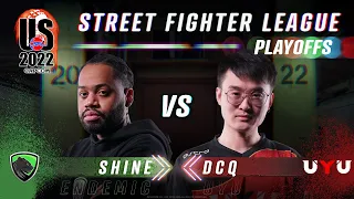 Shine (Ibuki) vs. DCQ (Urien) - FT2 - Street Fighter League Pro-US 2022 Playoffs