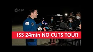 Space Station 24 Min NO CUTS Tour With Your Guide Thomas Pesquet