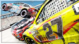 40 CAR PILEUP // NASCAR 2013 Eliminator Racing