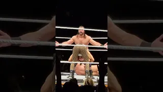 WWE Sunday Stunner Fan Cam - Drew McIntyre Slams Butch Through a Table