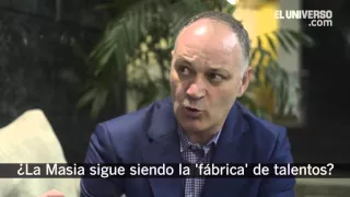 Carles Folguera: El éxito de La Masia es el éxito de mucha gente