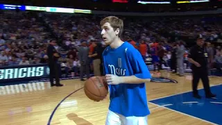 AMAZING Basketball Half-Court Shot At A Dallas Mavericks Game!!!