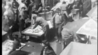 New York City "Ghetto" Fish Market circa 1903.