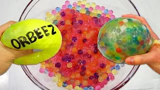 Making ORBEEZ Slime with Balloons Compilation!