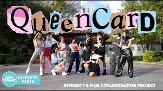 [KPOP IN PUBLIC - ONE TAKE] (G)-IDLE ((여자)아이들) - QUEENCARD Dance Cover | DIVERSITY x K-UA CREW