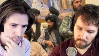 xQc and Destiny Discuss the Taliban takeover of Afghanistan under Joe Biden