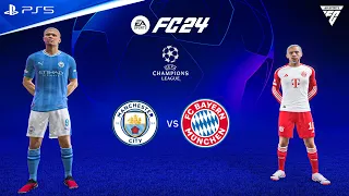 EA FC 24 - Manchester City vs Bayern Munich | UEFA Champions League Final | PS5™ Gameplay [4K60]